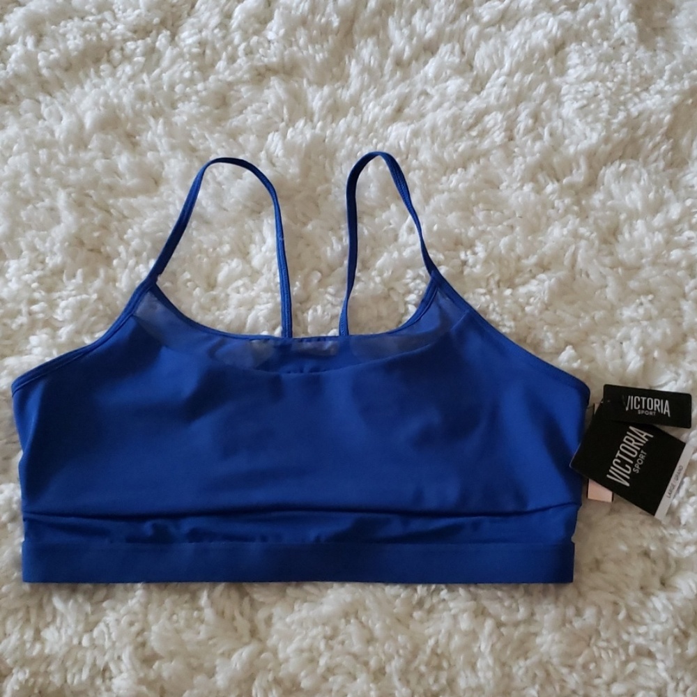 Royal blue Victoria sport bra